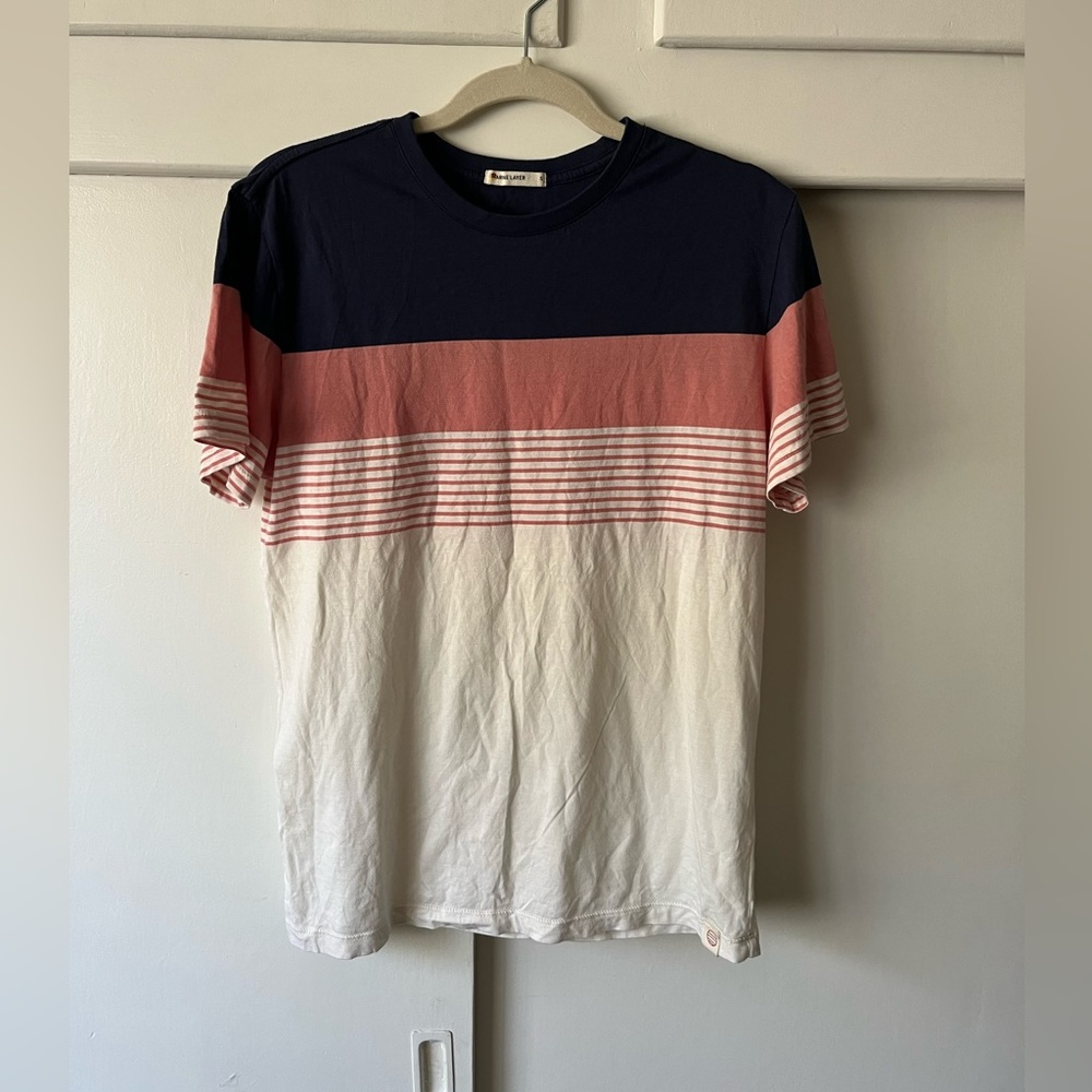 Marine Layer | Solid and striped short-sleeve tee